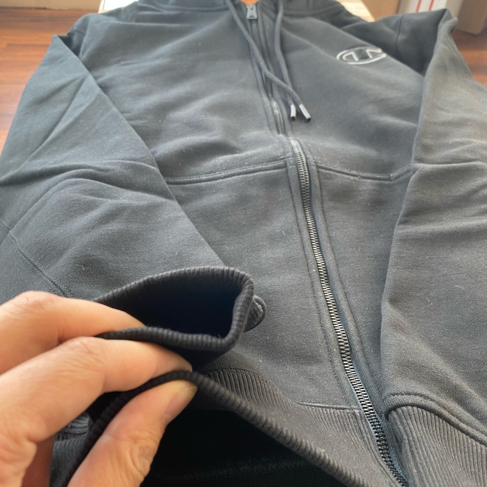 🆕 Champion Superfleece 2.0 -  Zip Up Hoodie Black - Picture 3 of 6